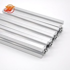 standard sizes t-slot aluminium tslot extrusion 2020 3030 4040 40x60 6060 4080 aluminium extrusion profile