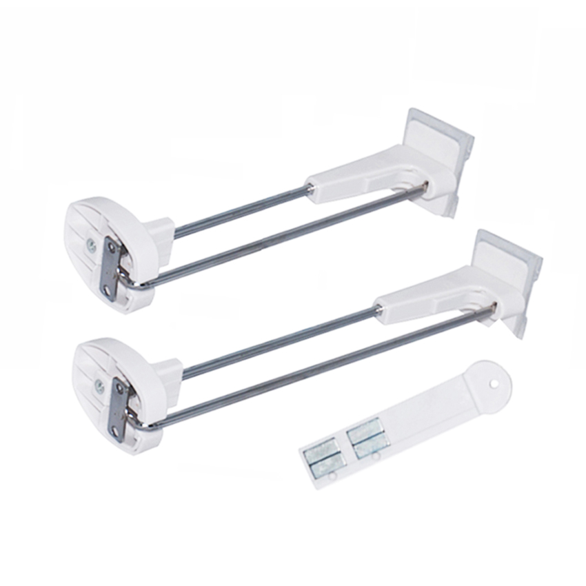 SLATWALL EURO DOUBLE PRONG LOOP QUALITY CHROME STRONG DISPLAY HOOKS