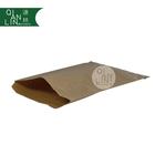OEM Bag Manufacturers PE film Coated Flat Paper Bags Brown Kraft Paper Packaging