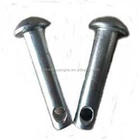China hardware products outlet galvanized round head clevis pins with head and shaft pin