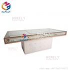 Popular modern design stainless steel metal wedding tables for wedding events
