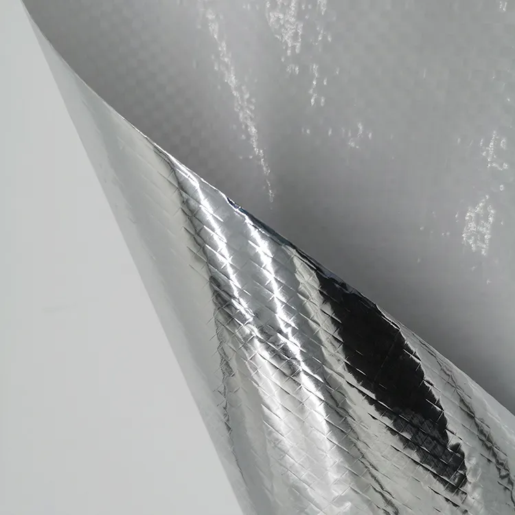 Алюминиевая стрейч-пленка, тепловой барьер, упаковочный материал, sark изоляция, алюминиевая фольга/пленка, ламинированная тканая ткань