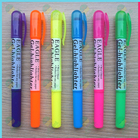 Stylish gel solid highlighter Fancy Advertising Plastic Solid Gel Highlighter for Promotion JX-5010