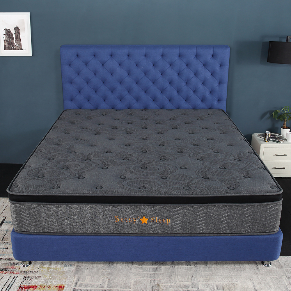 Black color mattress hot sale queen size mattress with strong materials