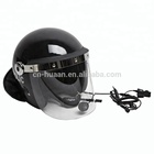police anti riot helmet with communications
