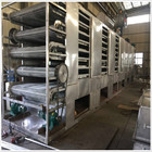 Waste Shrimp hot air drying machine mesh belt dryer on sale