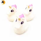 Manufacturer New Design novelty Popular rubber toy floating Unicorn rubber duck toy