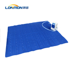 Water circulation in PVC mattress Malaysia air conditioning fan with cool summer pad 160cm*140cm electric cool blanket