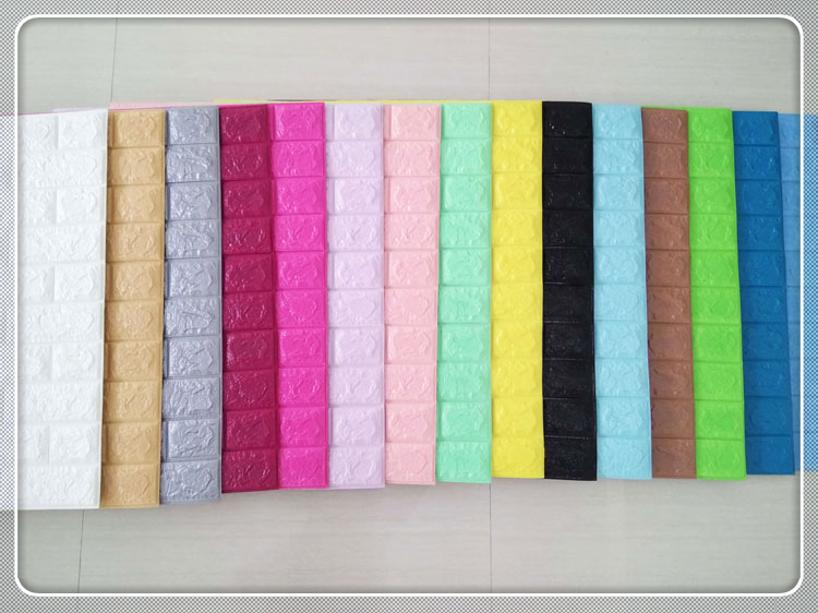 Diy Brick Wall Paper Stickers  Kids,Korean Style Eva Foam 3D Wallpapers For Wall