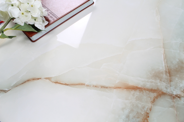Italian Marble Looking Glazed Polished Style Selections Porcelain Floor Tile
