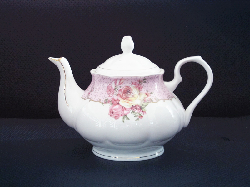 Hot Selling 15pc European Ceramic Tea Set Oem Design British Porcelain Coffee Cup And Saucer Set