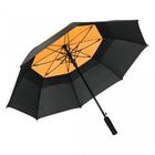 golf umbrella double layer with air vent double color auto open