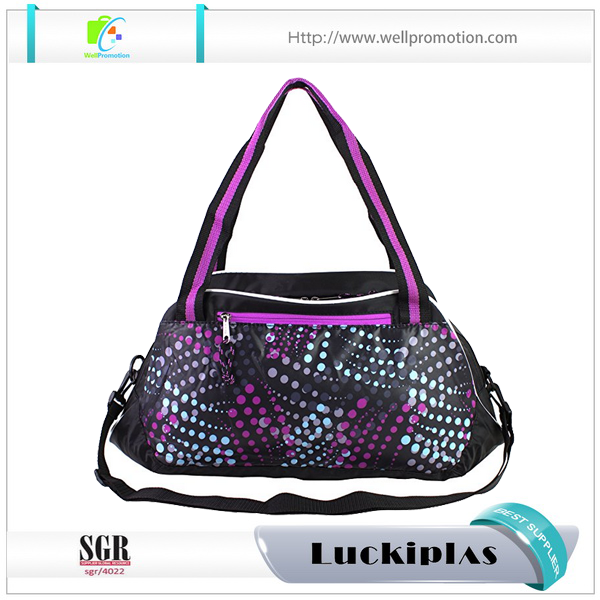 2017 Sac de sport de danse hippie haut de gamme imprimé par sublimation personnalisée en 3D