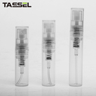 Popular for brands custom empty plastic 1.5ml 2ml 3ml mini spray bottle