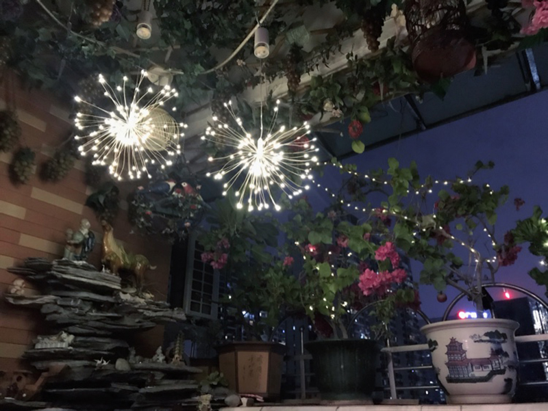 Hagood LED firework copper light waterproof IP65 holidays lighting led firework grand light