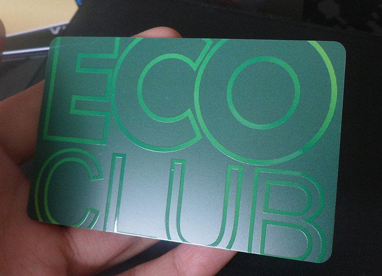 30 Mil Matte Frost Printing Plastic Membership Pvc Business Card With Spot Uv