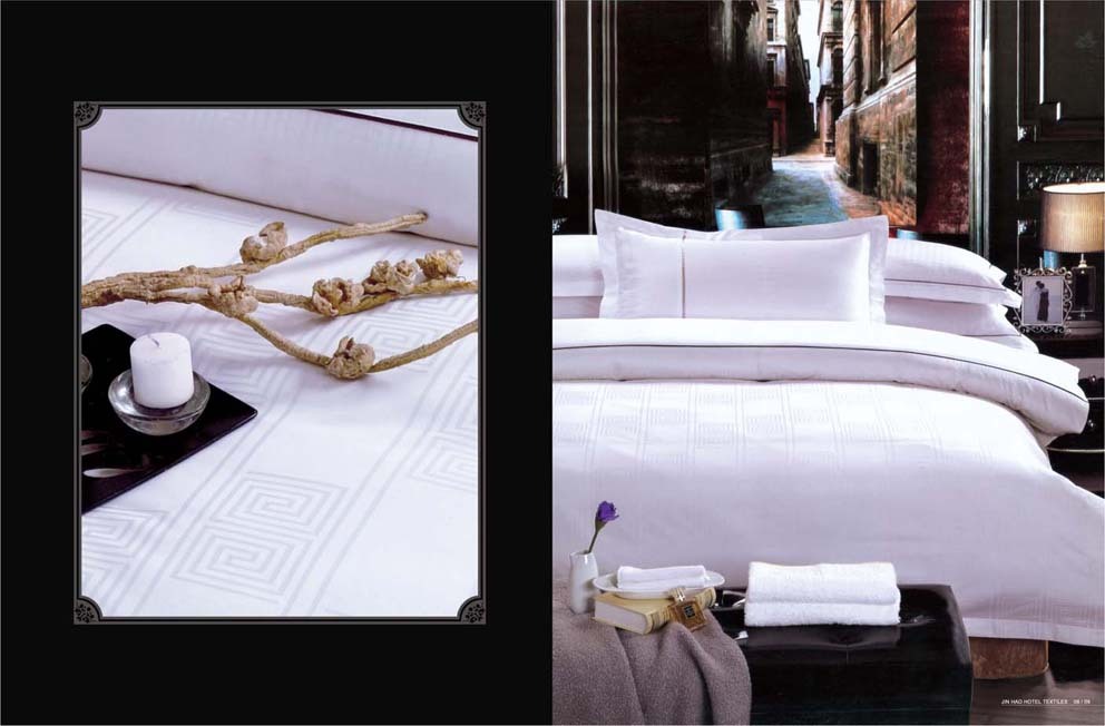 100 cotton 250t 300t 105 inch 285cm satin dobby weave fabric for hotel bed linen