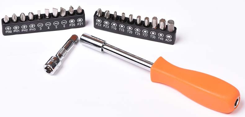 Asaki 86pcs Machine Auto Repair Tools Set Multi-function Repairing Mechanic Hand Tool Socket Ratchet Adjustable Wrench Hammers