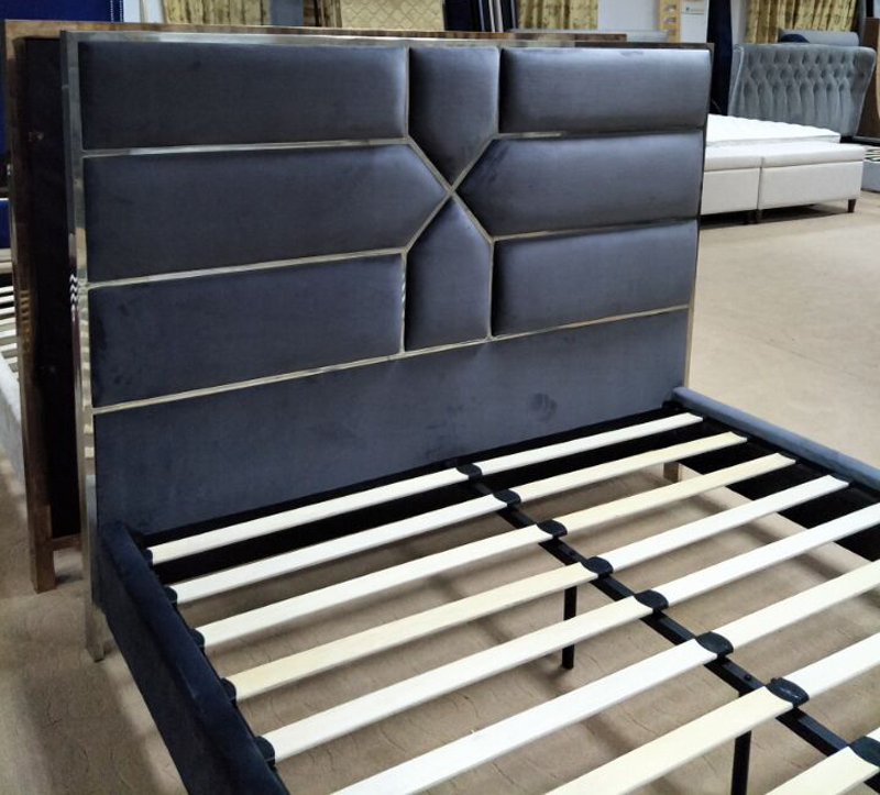 Ottoman Specific Use Bed Queen King Size Wood Slats bed frames for bedroom