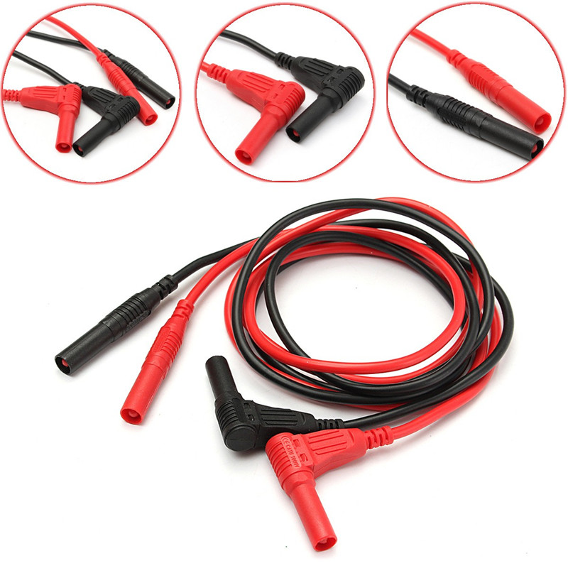 PVC Practical Multimeter Test Leads Multiscene With Stackable Banana Plug 4