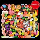 Children Early Learning Educational 100PCS Set Cooking Wooden Kitchen Toy Magnet Cutting Vegetable Fruit Toy