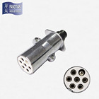Aluminum 7 Pin 24V European Trailer Plug