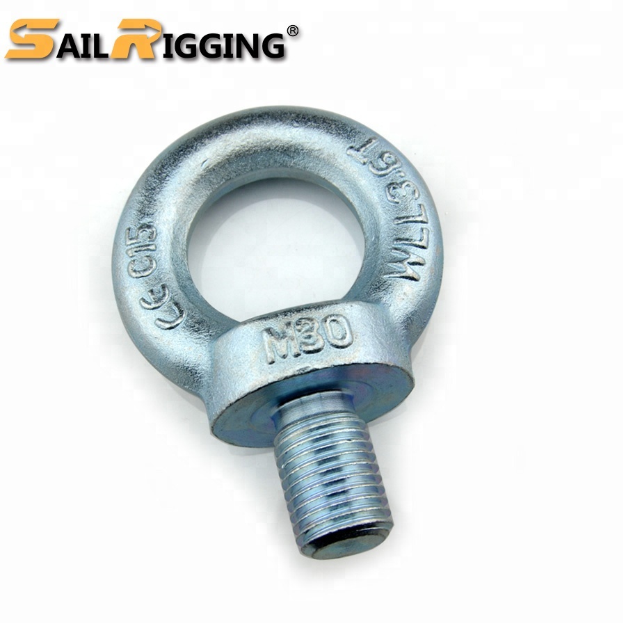 Packaging! 20mm Galvanised Oval Eye//Oval Eye Rigging Screw FREE Postage
