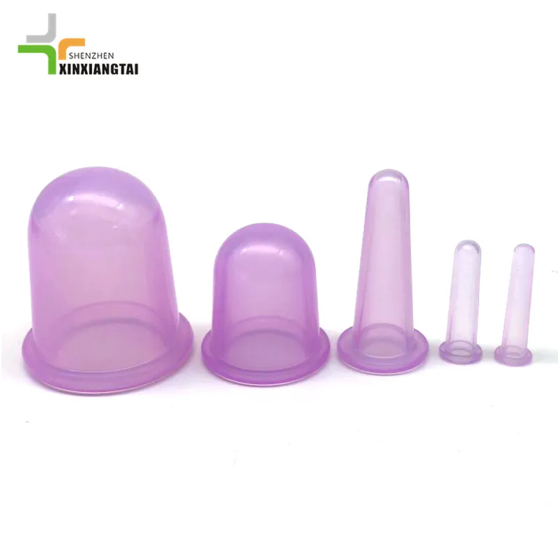 Premium Transparent Silicone Cupping for facial cup