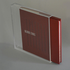 Exquisite Acrylic Book Cover Clear Perspex Book Display Case
