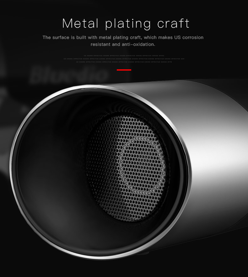 Bluedio US (UFO) Wireless FPR Blue tooth Satellite Speaker System with Mic,Fashionable 10W Output Power from 3 Drivers