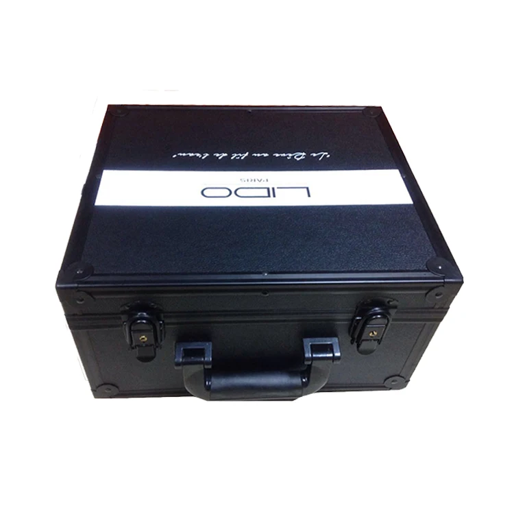 PX123 aluminum granite sample box / suitcase / sample box