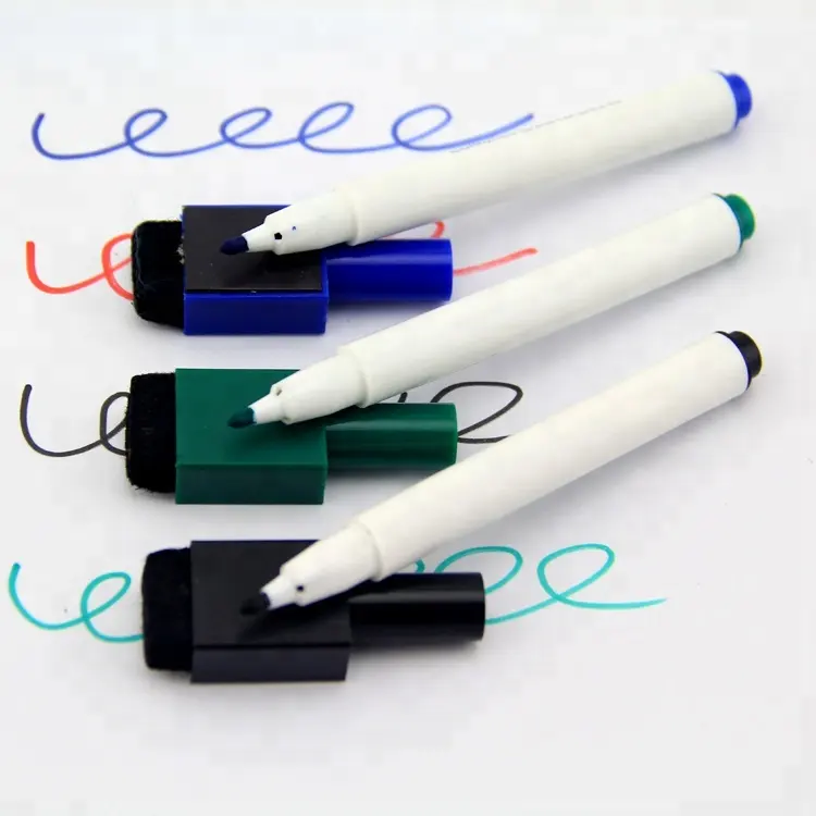 best selling easy erase non-toxic white board marker with duster