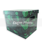 Camouflage pattern storage box with lid School dormitory