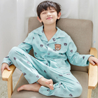China Wholesale Soft Cotton 2 Pieces Set Pyjamassleepwear Pajamas Kids 100% Cotton For Boys Children