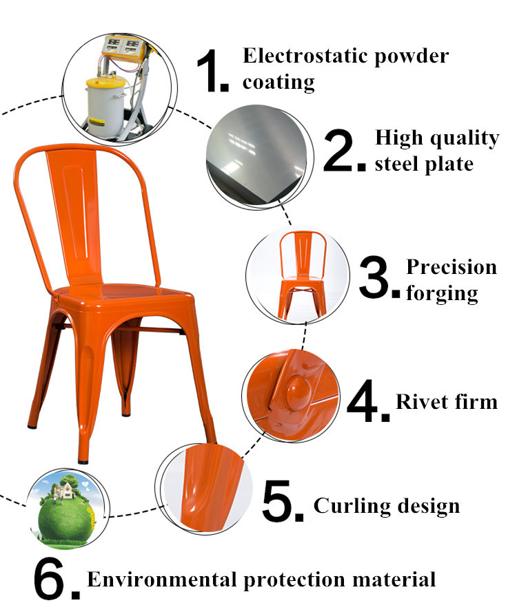 Free Sample Dining Gold Outdoor Industrial Plastic Frame Frames Vintage Leg Cafe Cheap Rose Metal Chair With Metal Legs