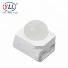 3528 60 angle degree lens yellow color smd led diode chip for car light