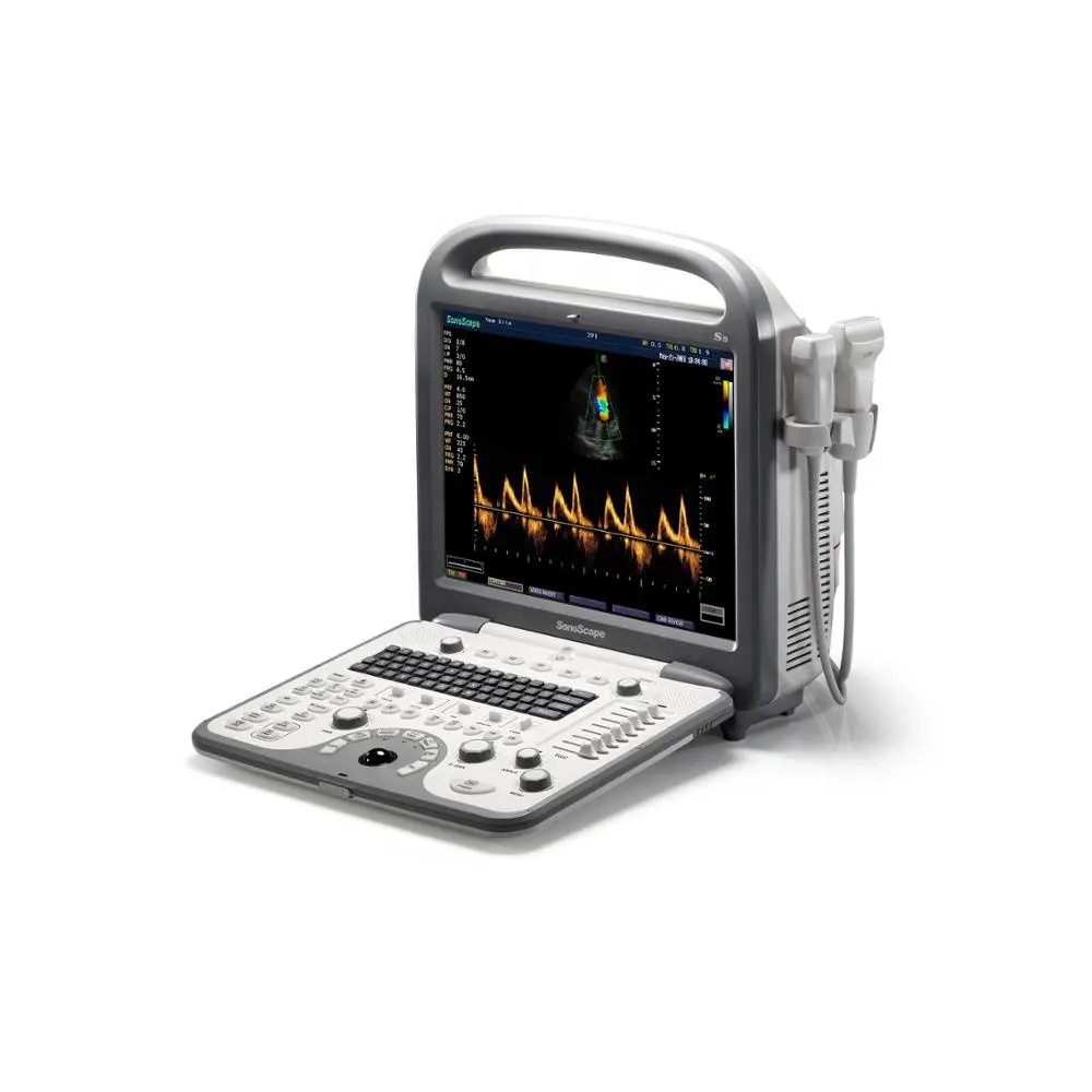 Machines Ultrasound New Standard Sonoscape8 Portable Color Doppler Ultrasound Machine Ecografo For HCU