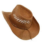 Wide Brim Womens Straw Outback colombian cowboy hat with cheap price
