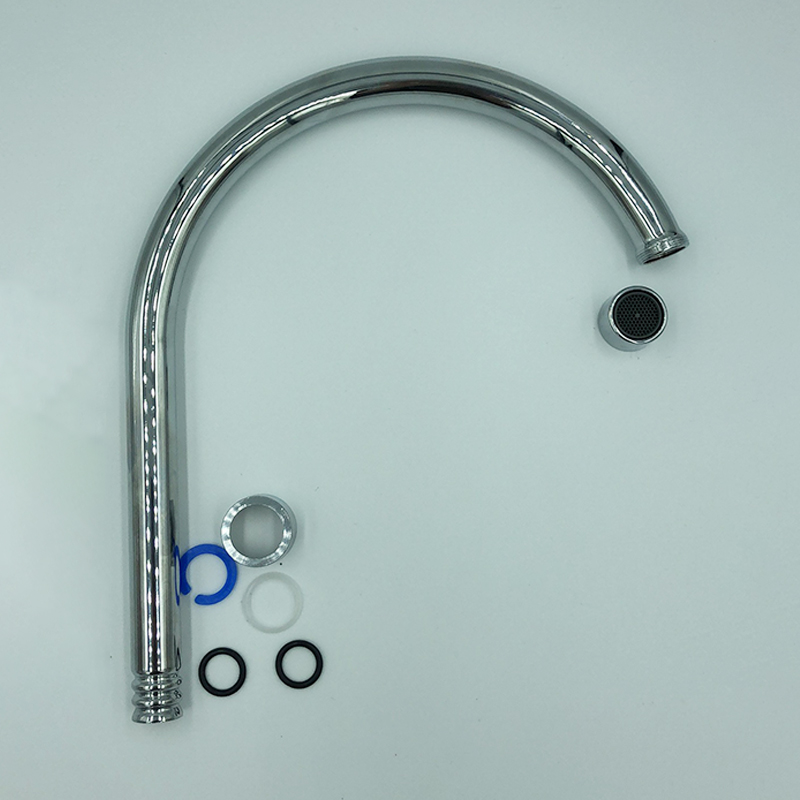 Sanitary stainless steel pipe bending kitchen tap parts faucet pipe