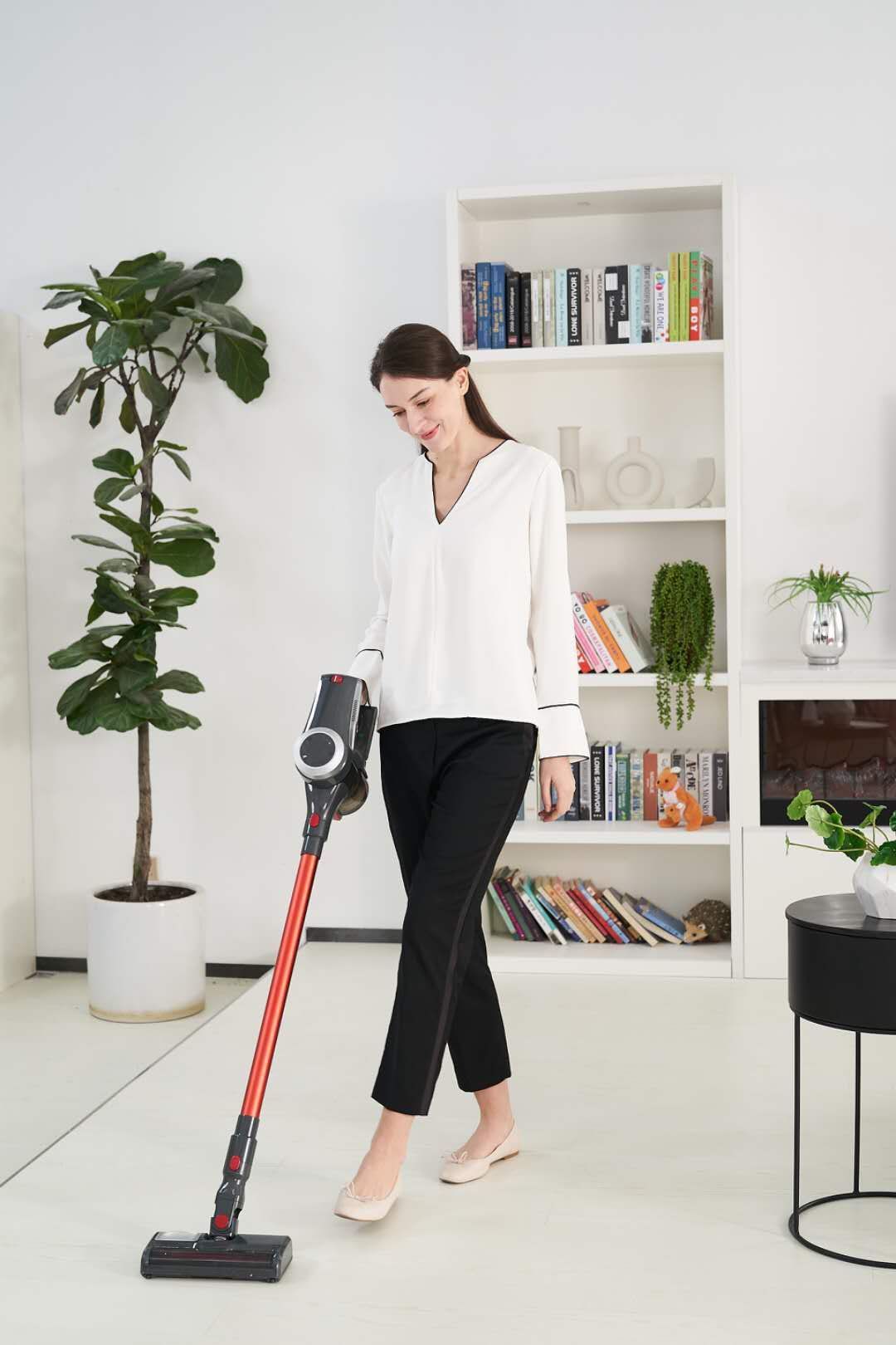 Electric Cordless Stick Vacuum Cleaner Multi-Functional Handheld Vacuum Cleaner