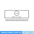 OPTO-EDU A58.2001 High Precision eyepiece reticle calibration slide microscopes Stage Micrometer