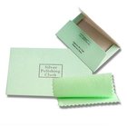 Custom Pro Size Microfiber Anti Tarnish Silverware Remover Silver Jewelry Polishing Rouge/Microfiber Cloth