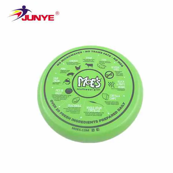 ningbojunye flying disc professional price / pp flying disc/ plastic flying disc