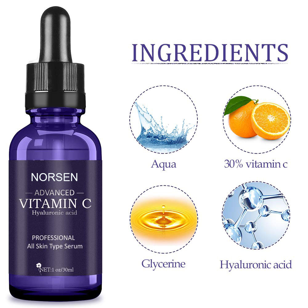 2022 Best Natural Organic Whitening Anti Aging Vitamin C Serum