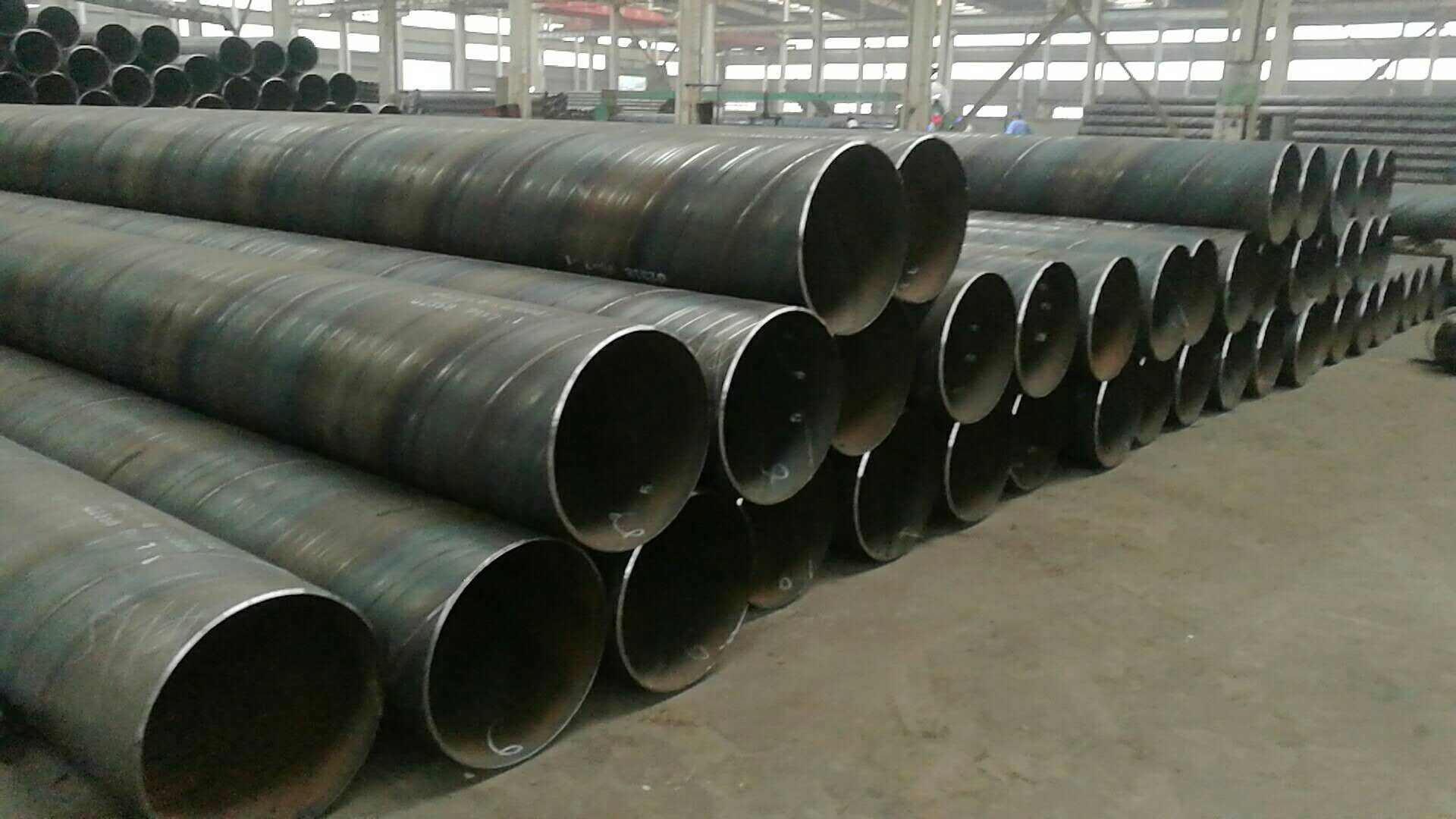 石油管道建设用碳素焊接无缝螺旋钢管