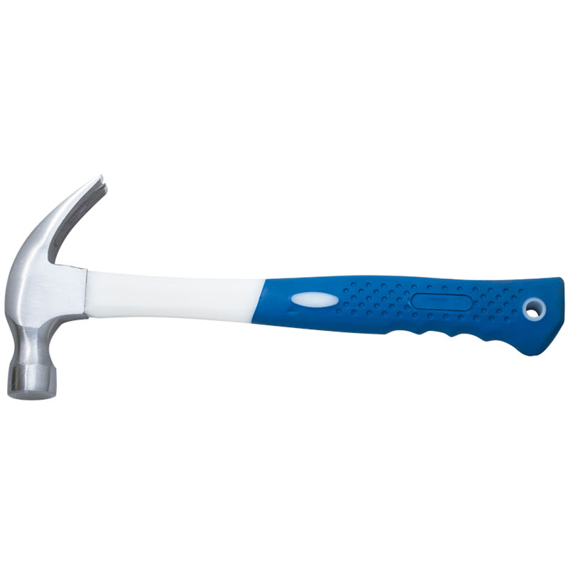 High Carbon Steel Best Claw Hammer With Fiberglass Handle