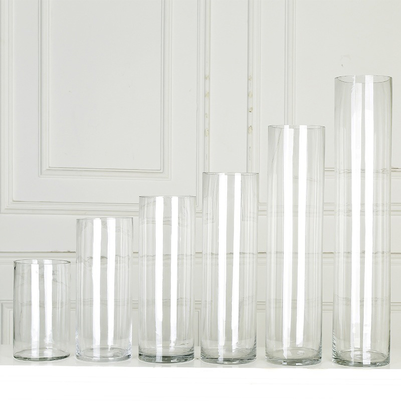 China Cheap Clear Glass Vase China Cheap Clear Glass Vase