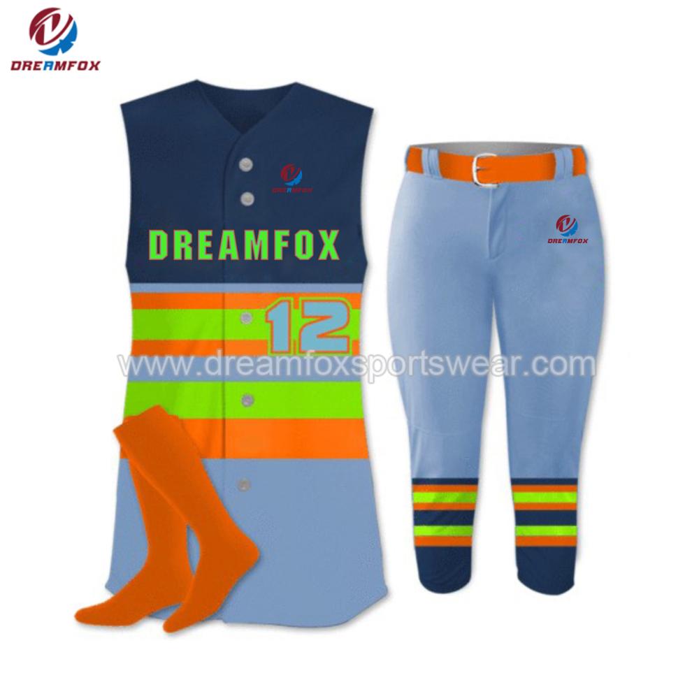 sleeveless baseball jersey wholesale