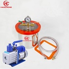 High quality Vacuum Chamber 2 Gal (8L) Stainless Steel Degassing Chamber with Vacuum pump