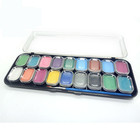 Face And Body Paint Supplier Newest Paint Goods Glow In The Dark 18 Colors Paint Set